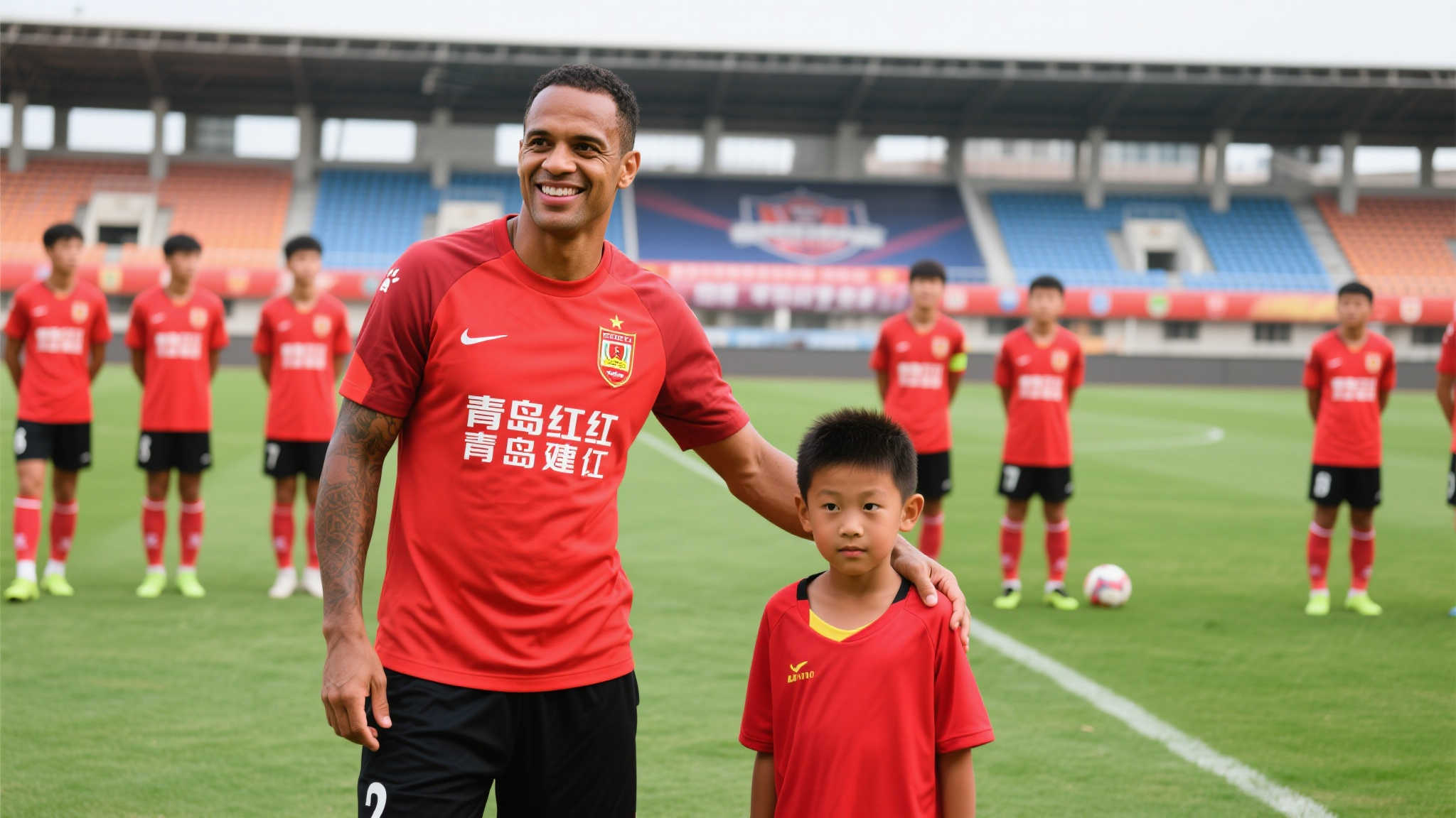 里瓦尔多:中超与中甲水平接近,探访效力青岛红狮的儿子 里瓦尔多:中超与中甲水平接近,探访效力青岛红狮的儿子